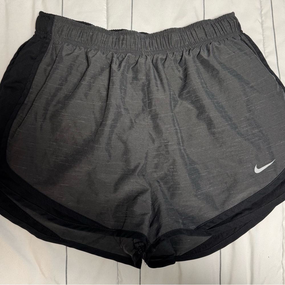 Nike Women's Charcoal Gray Athletic Shorts